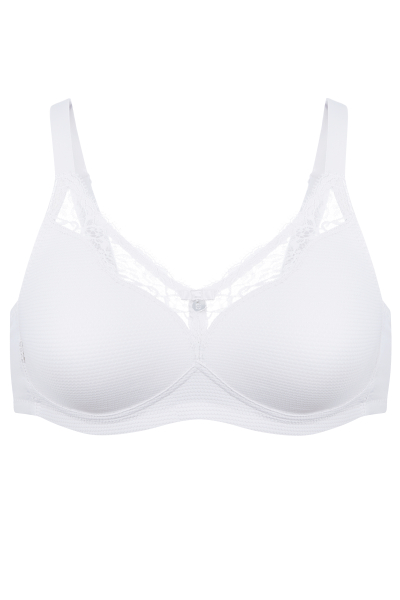 SUSA 80B Sonderpreis Soft-BH 8108 CAPRI gemoldet, ohne Bügel weiß 003