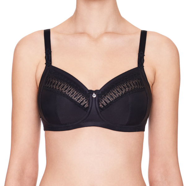 SUSA Soft BH 8138 SANTORIN ohne Bügel 70-100, B-F schwarz 004