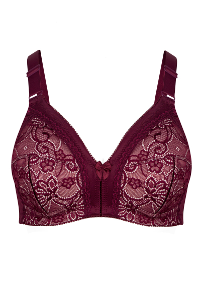 SUSA Soft BH 8153 ohne Bügel 75-105, B-G ruby red (359)