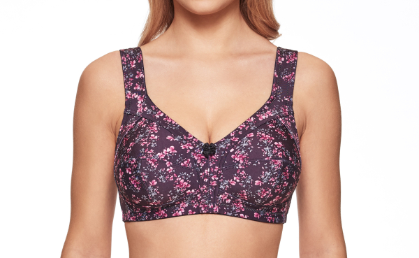 SUSA Soft BH 8156 ohne Bügel 80-120, B-G purple print (364)