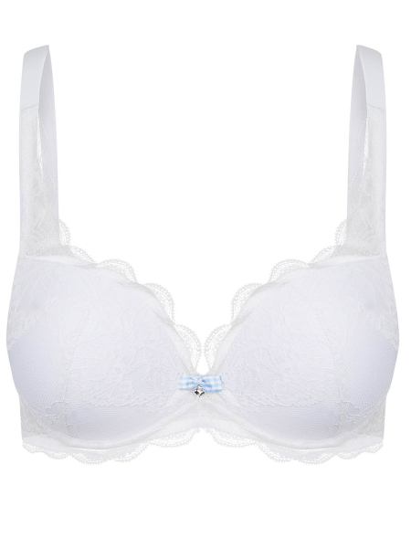 SUSA ❤ Dirndl BH 8175 ❤ Push Up mit Bügel und Schale 70-90, A-E weiß