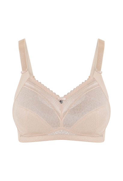 SUSA 8241 Soft BH mit Spitze ohne Bügel 75-105, B-F sand 249