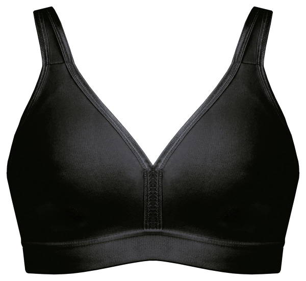 NATURANA 86021 Soft Sport BH 80 - 105, B - D weiß schwarz