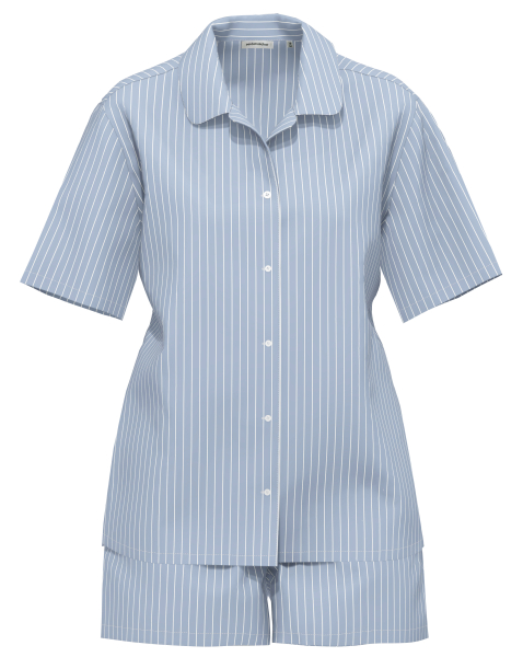 SEIDENSTICKER 91002 Schlafanzug / Pyjama Kurz 36-48 glyzinie 586