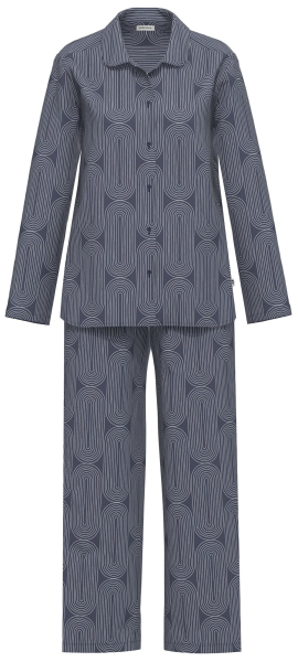 SEIDENSTICKER 91018 Schlafanzug / Pyjama lang 36-48 nightblue 16