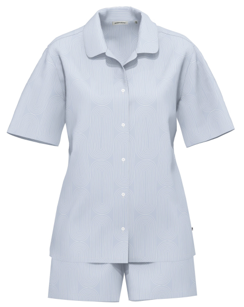 SEIDENSTICKER 91022 Schlafanzug / Pyjama kurz 36-48 zen blue 681