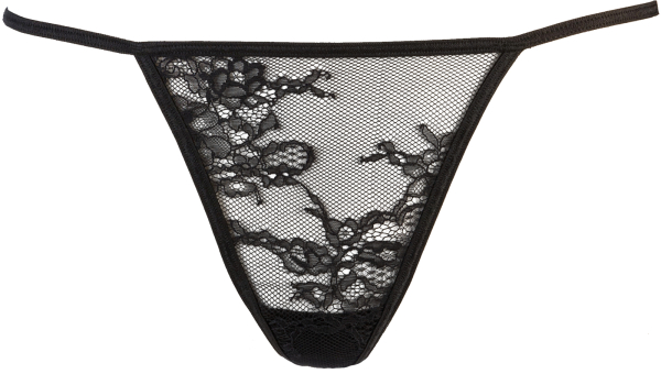 AXAMI 10125 Babydoll mit String S - XL schwarz V-9509