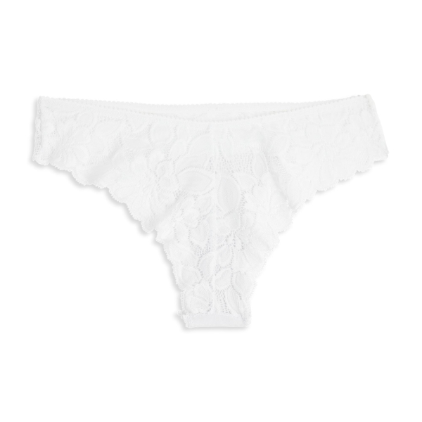 COTONELLA adc87 2 STÜCK Brazilian Slip mit Spitze MY PIZZO 38-44 weiss