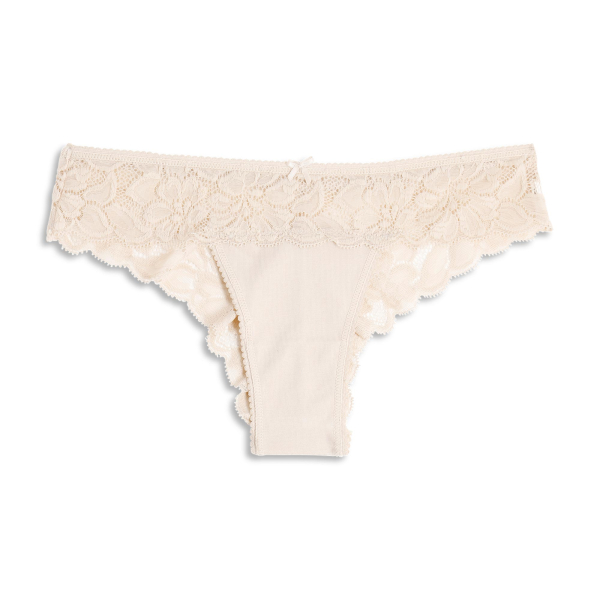 COTONELLA adc87 Brazilian Slip mit Spitze MY PIZZO 38-44 beige (cipria)