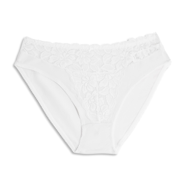 COTONELLA adc88 2 STÜCK Slip mit Spitze MY PIZZO 40-46 weiss