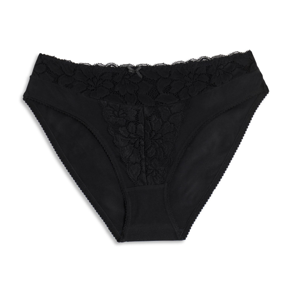 COTONELLA adc88 Slip mit Spitze MY PIZZO 40-46 schwarz