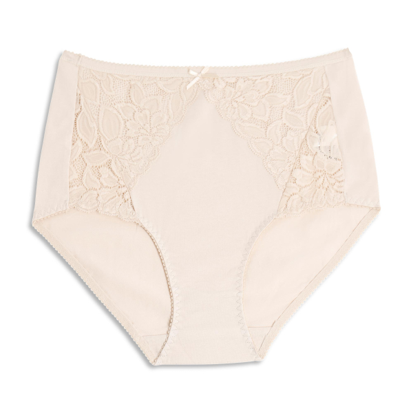 COTONELLA adc90 Maxi Slip mit Spitze MY PIZZO 40-54 beige (cipria)