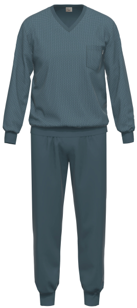 AMMANN 30985 Pyjama / Schlafanzug lang / langarm Gr. 48-62