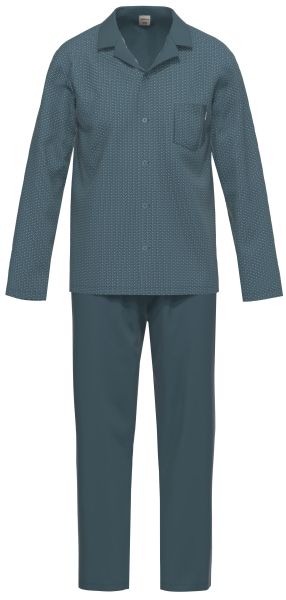AMMANN 30986 Pyjama / Schlafanzug lang / langarm Gr. 48-60