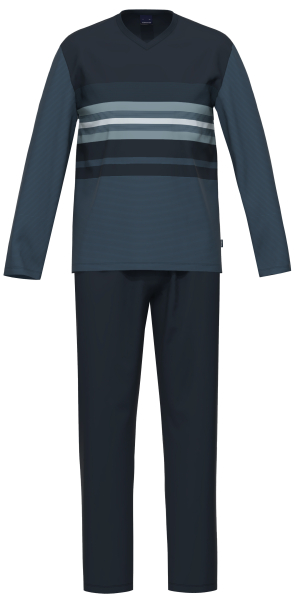 AMMANN 31128 Pyjama / Schlafanzug lang / langarm Gr. 48-58