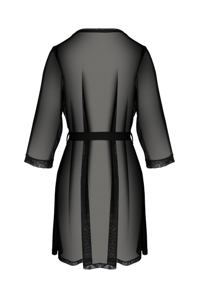 CASMIR 10274 Peignoir / Kimono DIVA schwarz S/M, L/XL, XXL/XXXL