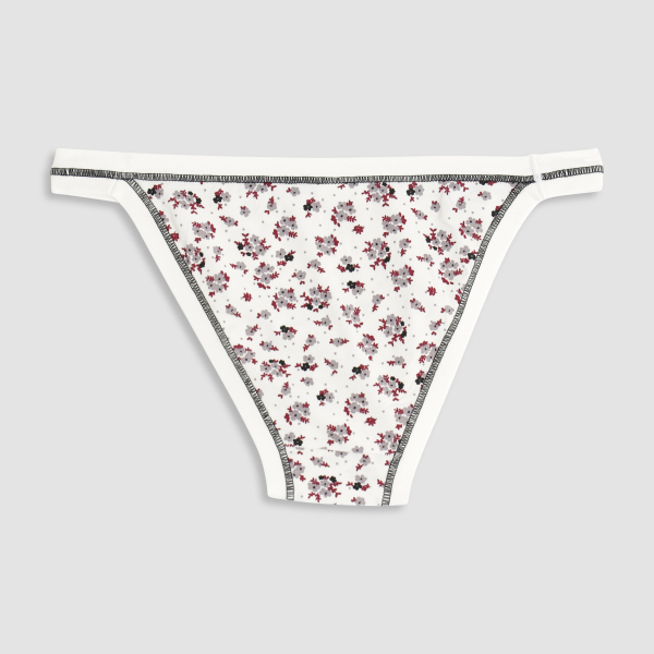 COTONELLA GD500 Tanga Slip 3er Pack 38-44 gemustert