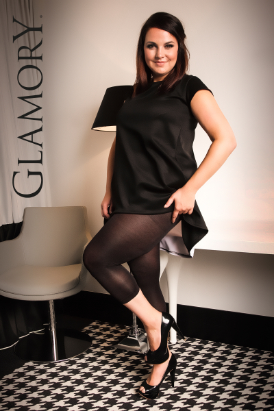 GLAMORY Velvet 80 Leggings Gr. 40 - 62 in schwarz G-50168