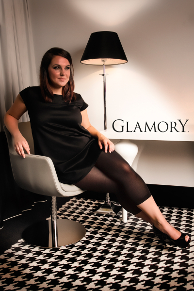GLAMORY Velvet 80 Leggings Gr. 40 - 62 in schwarz G-50168