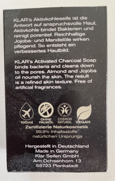 KLAR'S Klassiker 3er Gesichtsseifen Set