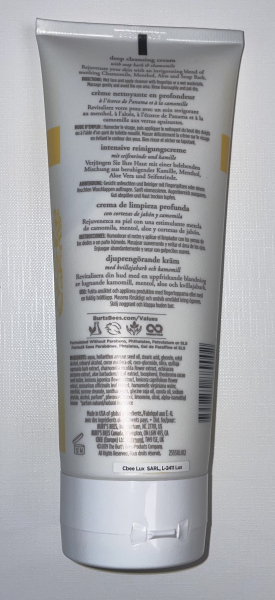 Geschenk Set Burts Bees Cleansing Creme Soap & 9 Kosmetikpads