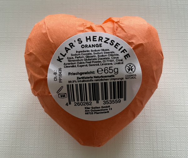 KLAR'S Klar's Orangenherz 65g