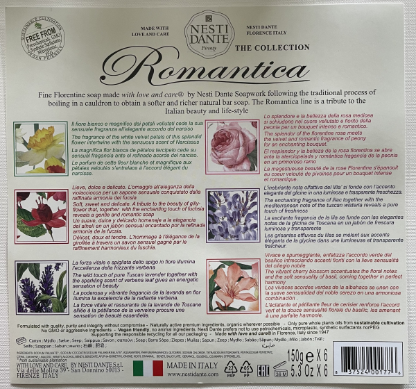 NESTI DANTE Seife ROMANTICA - Kirschblüte / Basilikum