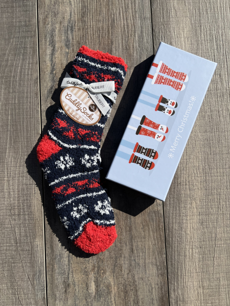 TAUBERT 232151588 KUSCHELSOCKEN X-Mas Sox in Box 1 Paar