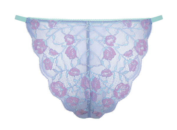LISCA 062594 RAINBOW Slip mit Spitze 36-42 lavender blue LR