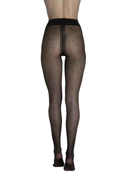 LISCA 050023 Fashion Net Dot Strumpfhose S-XL schwarz 02