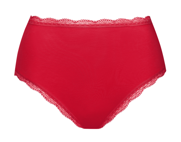 LISCA 022351 EVERYDAY Taillen Slip mit Baumwolle M-XXL rot A1