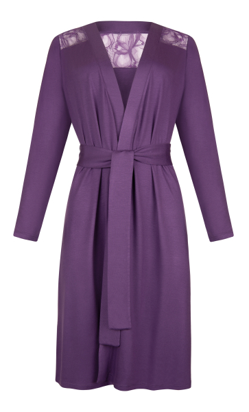 LISCA 023456 PATRICIA Morgenmantel S-XL ultra violet V2