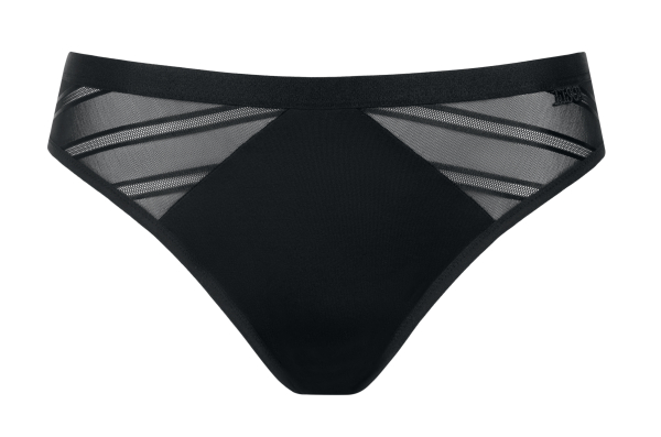LISCA 022343 PRINCESS Slip mit Tüll 36-48 schwarz 02