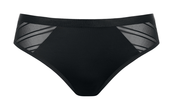 LISCA 022344 PRINCESS Brasil Slip mit Tüll 36-44 schwarz 02
