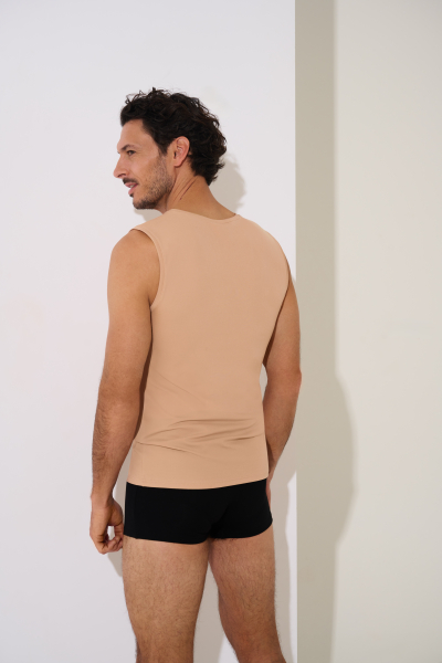 LISCA 031012 ODYSSEUS Unterhemd V-Ausschnitt S-XXXL beige 18