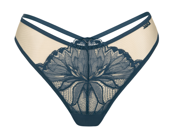 LISCA 012375 CHARISMA Brasil Slip mit Spitze 36-44 cosmic blue KZ