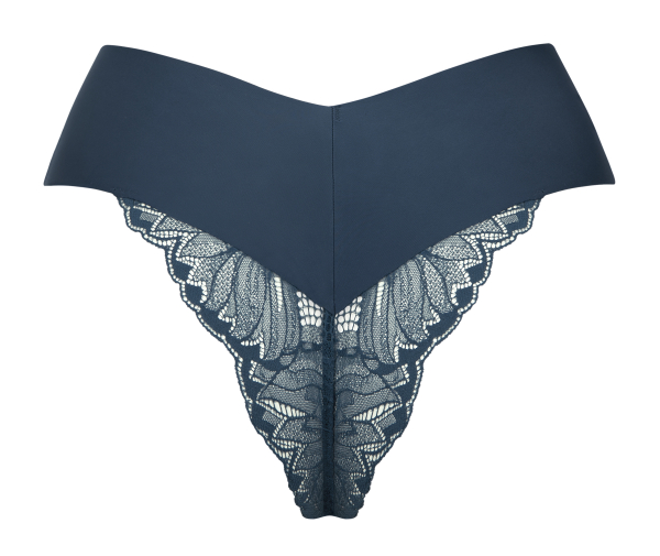 LISCA 012376 CHARISMA Brasil Slip mit Spitze 36-44 cosmic blue KZ