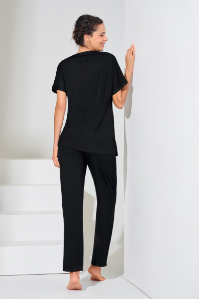 LISCA 023444 EMINENCE Pyjama /Schlafanzug S-XL schwarz