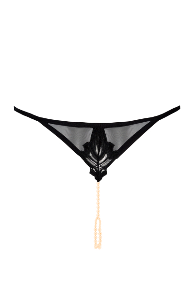 BRACLI 2411 London Collection G-STRING open Plus (XL) schwarz