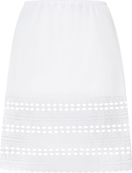 3609 NATURANA Halbrock / Unterrock ohne nähen individuell kürzbar Gr. 36 - 50 weiss schwarz