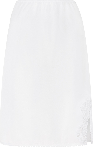 3610 NATURANA Halbrock / Unterrock Gr. 38 - 58 weiss schwarz