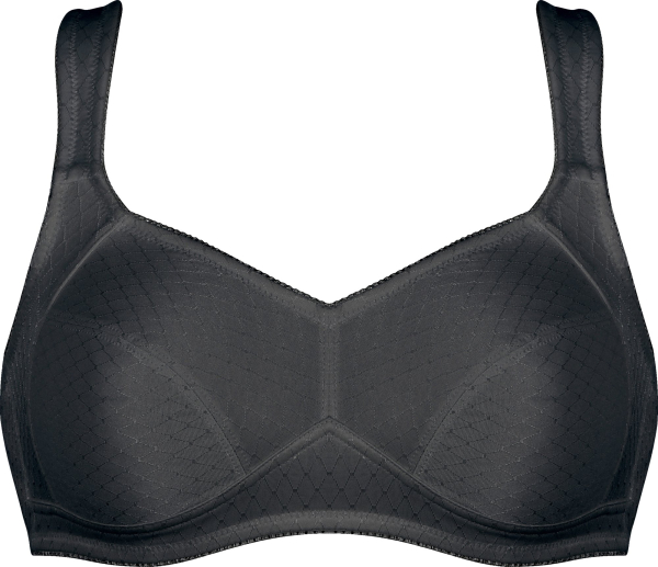 NATURANA 5319 Soft BH Komfortträger 80 - 100, B - D weiß schwarz