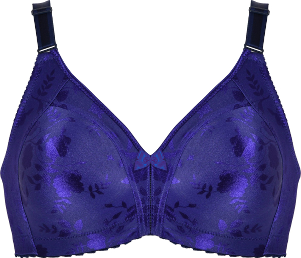 NATURANA 5363 Satin Minimizer Blütendruck 75 - 100, B C D E galaxy violet 276