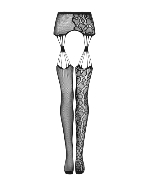 OBSESSIVE Strapsstrumpfhose 21119 schwarz S/M/L Onesize