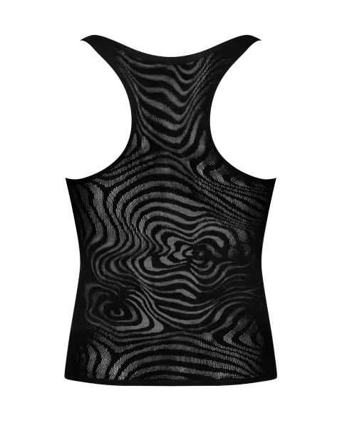 OBSESSIVE 21038 Tanktop S/M/L elastisch schwarz T103