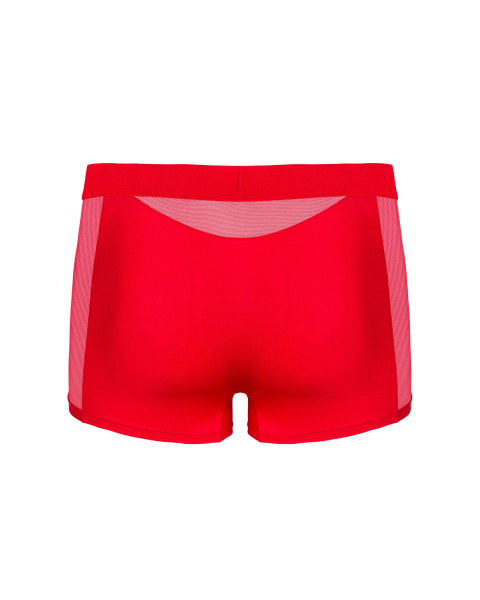 OBSESSIVE 21022 Boldero Pant / Short S/M, L/XL rot mit Netz
