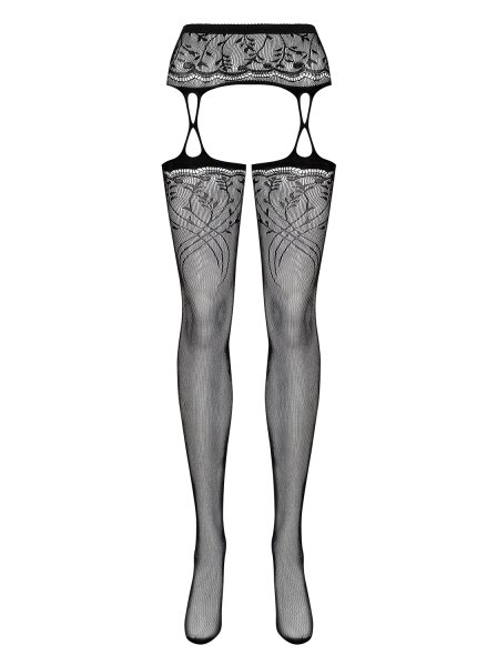 OBSESSIVE Strapsstrumpfhose 20726 schwarz S/M/L Onesize