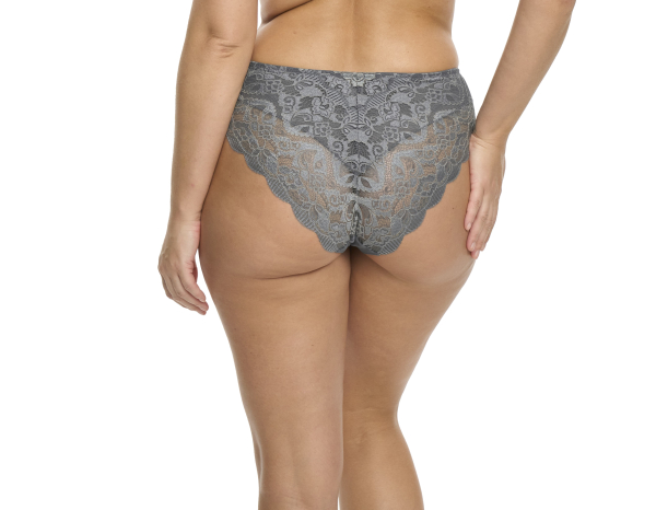 SUSA 684 Slip mit Spitze LATINA 36 - 46 cool grey 036