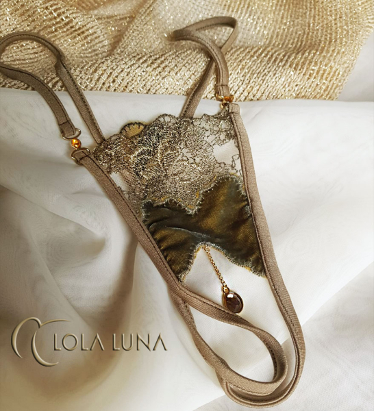 LOLA LUNA String AMBRE open S M L XL