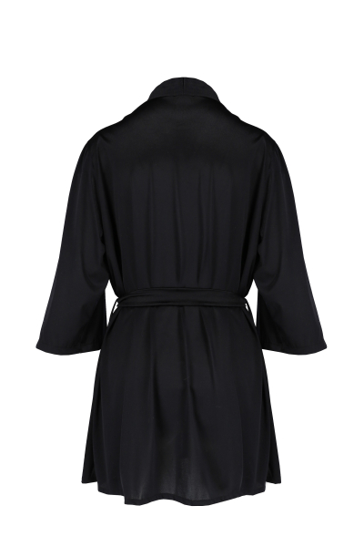 CASMIR 10278 Peignoir / Kimono SYBILLA schwarz S/M, L/XL, XXL/XXXL